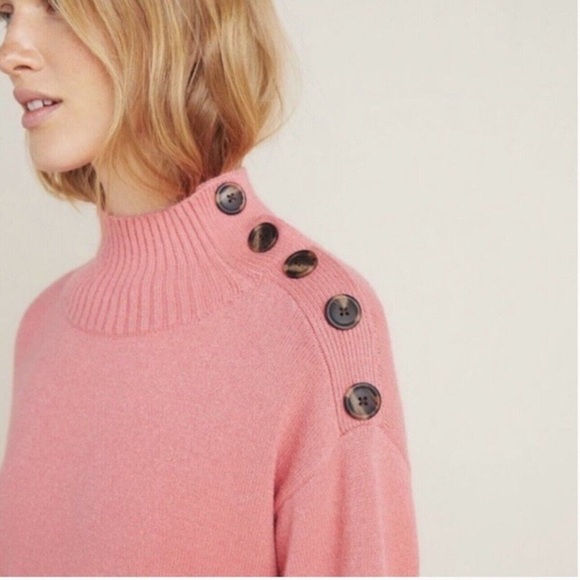 Anthropologie Margarita Pink Tunic Sweater - Picture 2 of 7